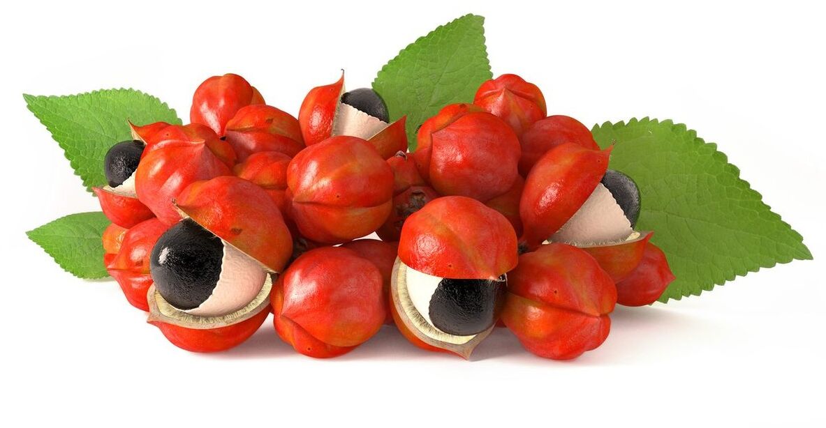 Guarana seed extract in abslime