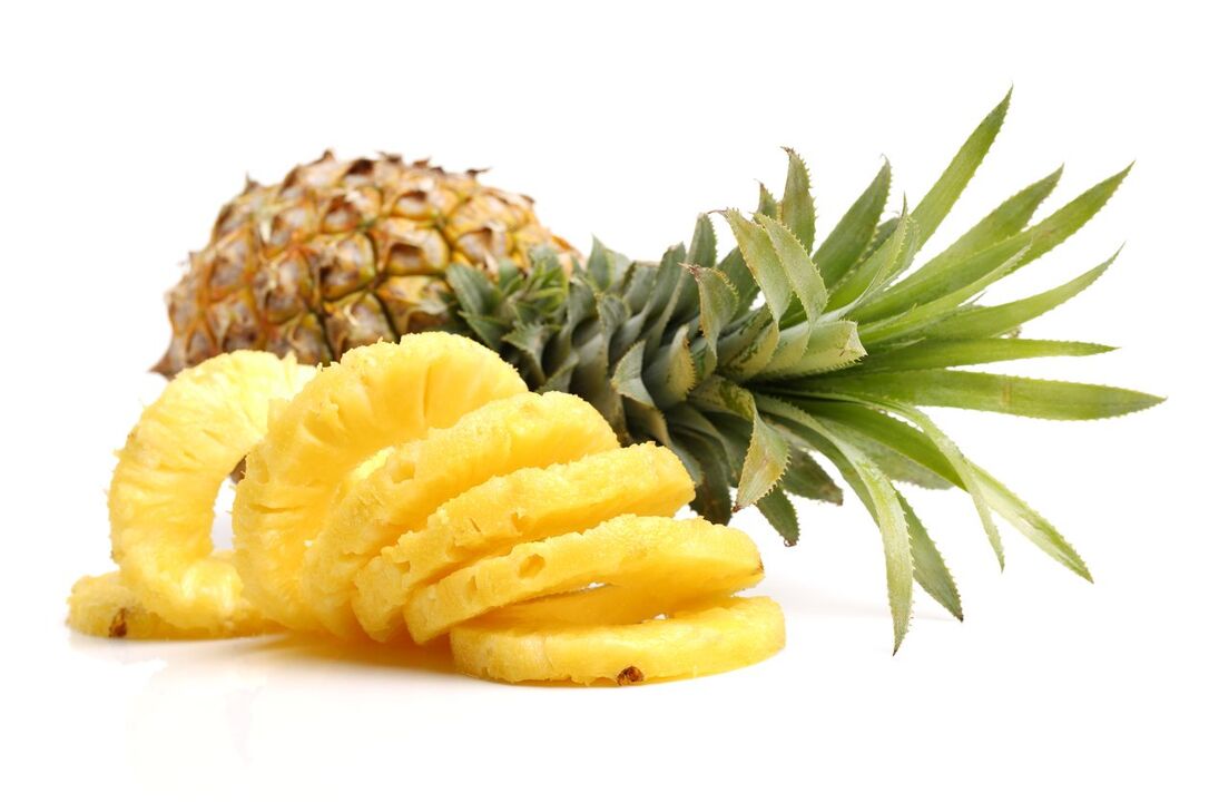 Pineapple extract in abslime