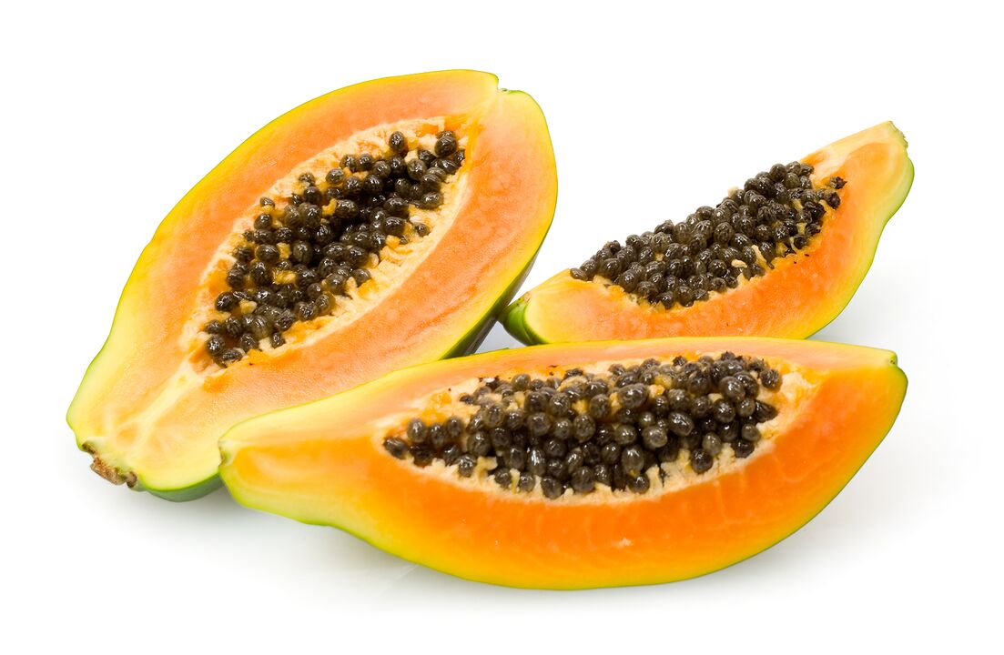 The papaya in the abslime